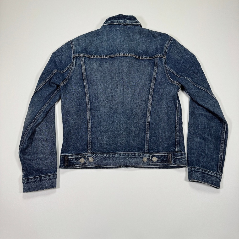 Polo Ralph Lauren Denim Core Jacket Mens Small Blue Button Front Trucker - Picture 3 of 16
